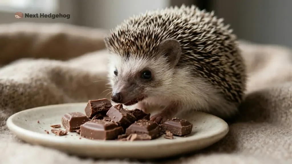 can hedgehogs eat chocolate