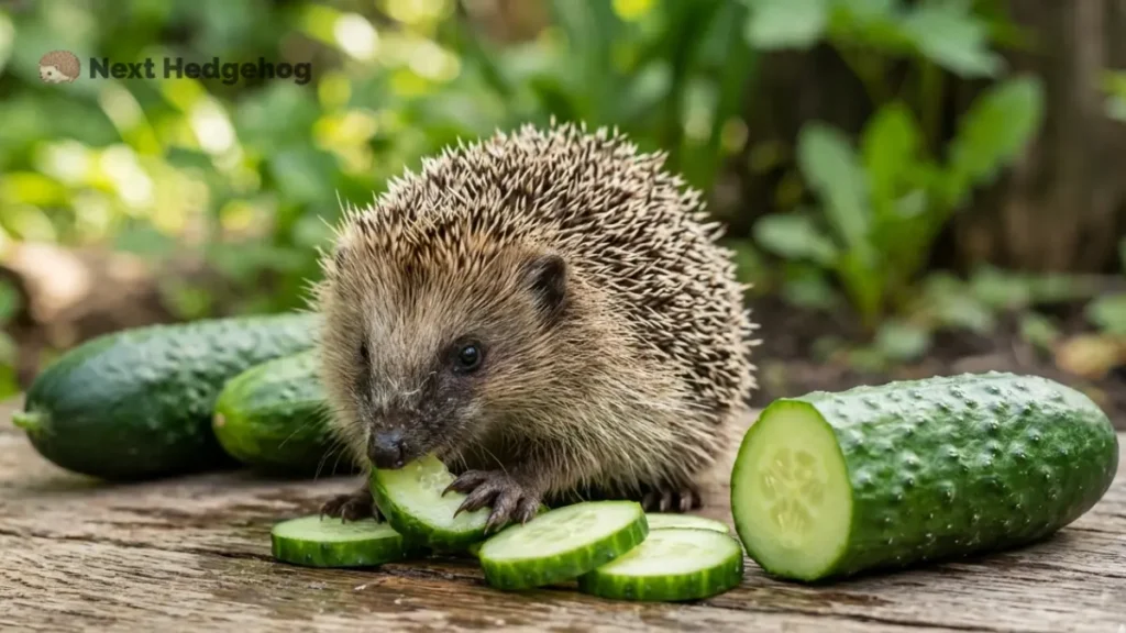 can hedgehogs eat cucumber