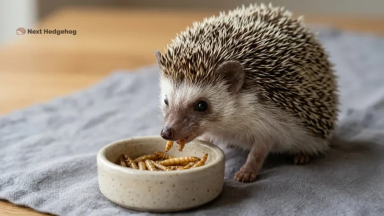can hedgehogs eat mealworms