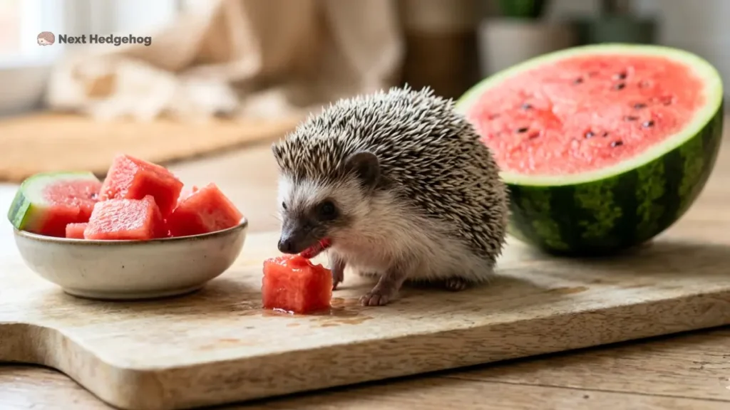 can hedgehogs eat watermelon