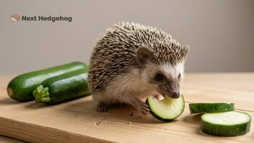 can hedgehogs eat zucchini
