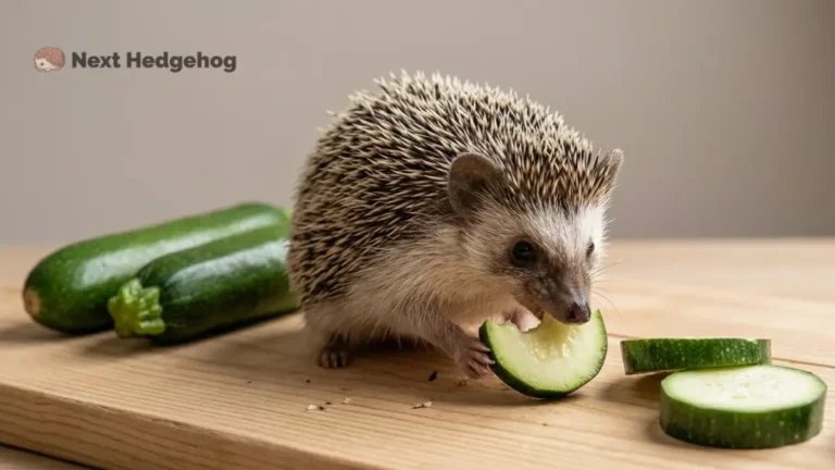 can hedgehogs eat zucchini