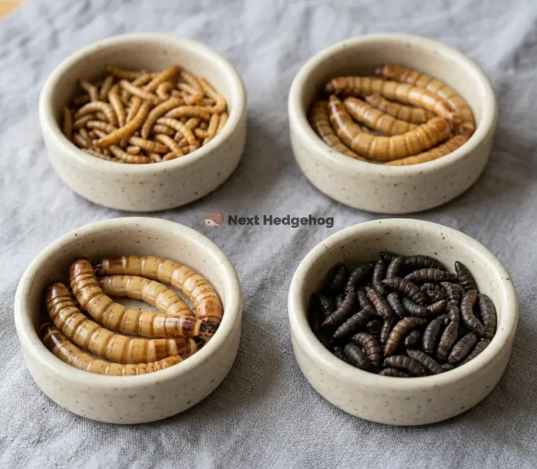 types of mealworms