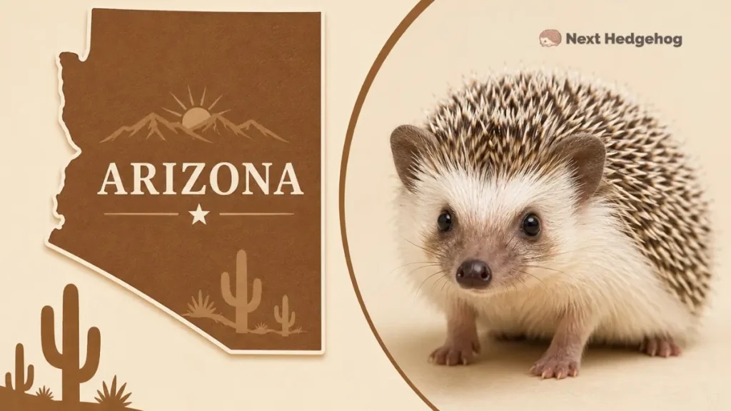 are hedgehogs legal in arizona