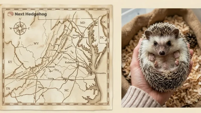 are hedgehogs legal in virginia