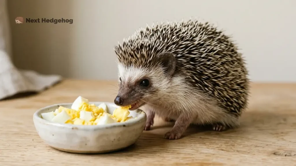 can hedgehogs eat eggs