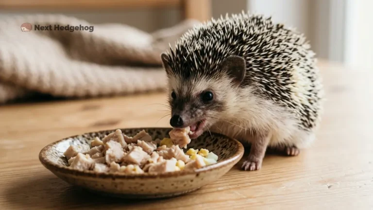 can hedgehogs eat meat