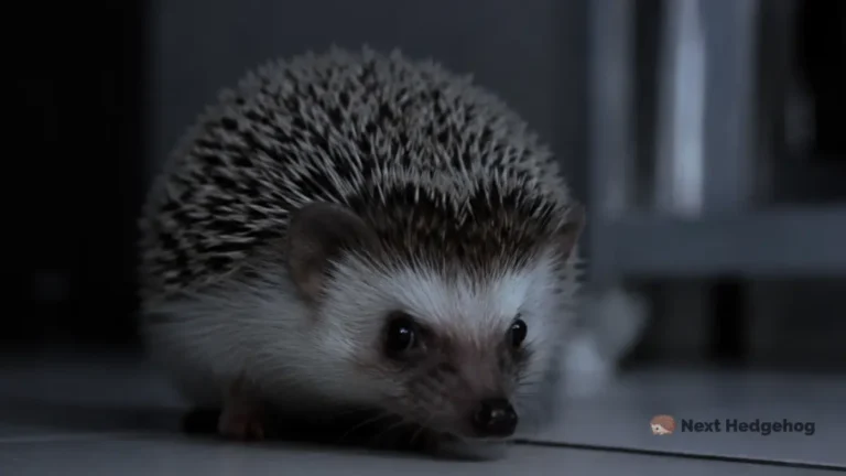 can hedgehogs see in the dark