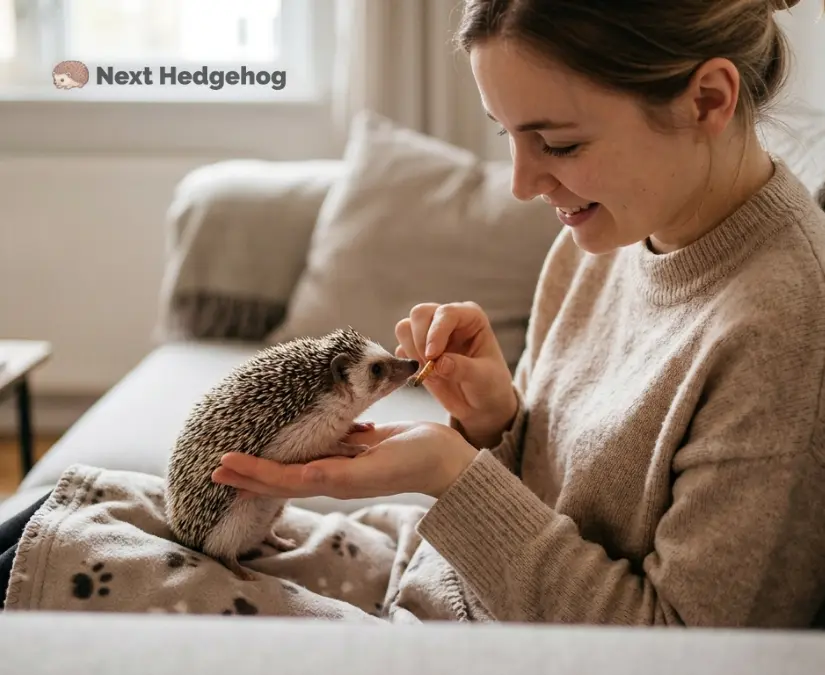 build trust with hedgehog