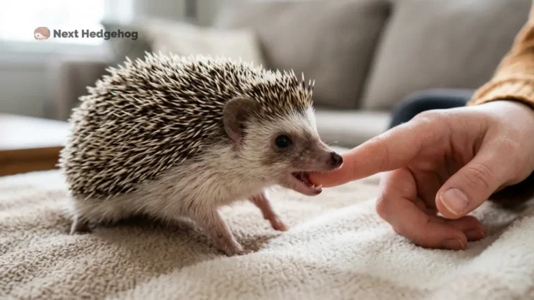 do hedgehogs bite